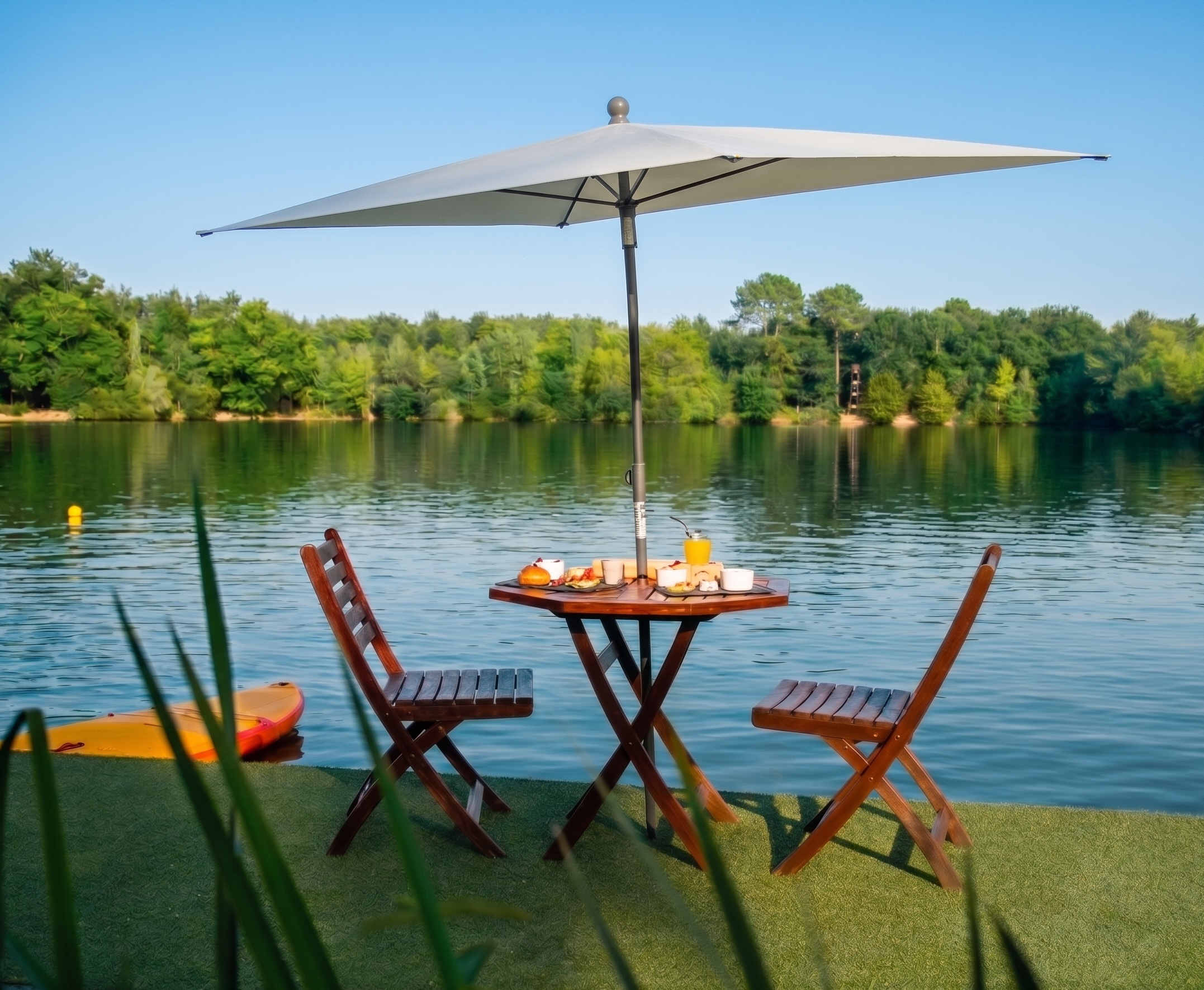 Brunch aan het meer
